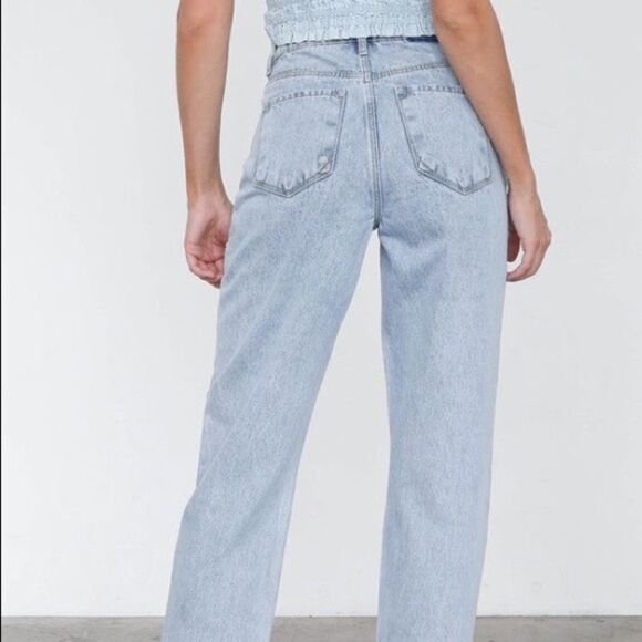 ✨ HIGH RISE CURVED BALLOON JEANS✨ - Picture 4 of 7